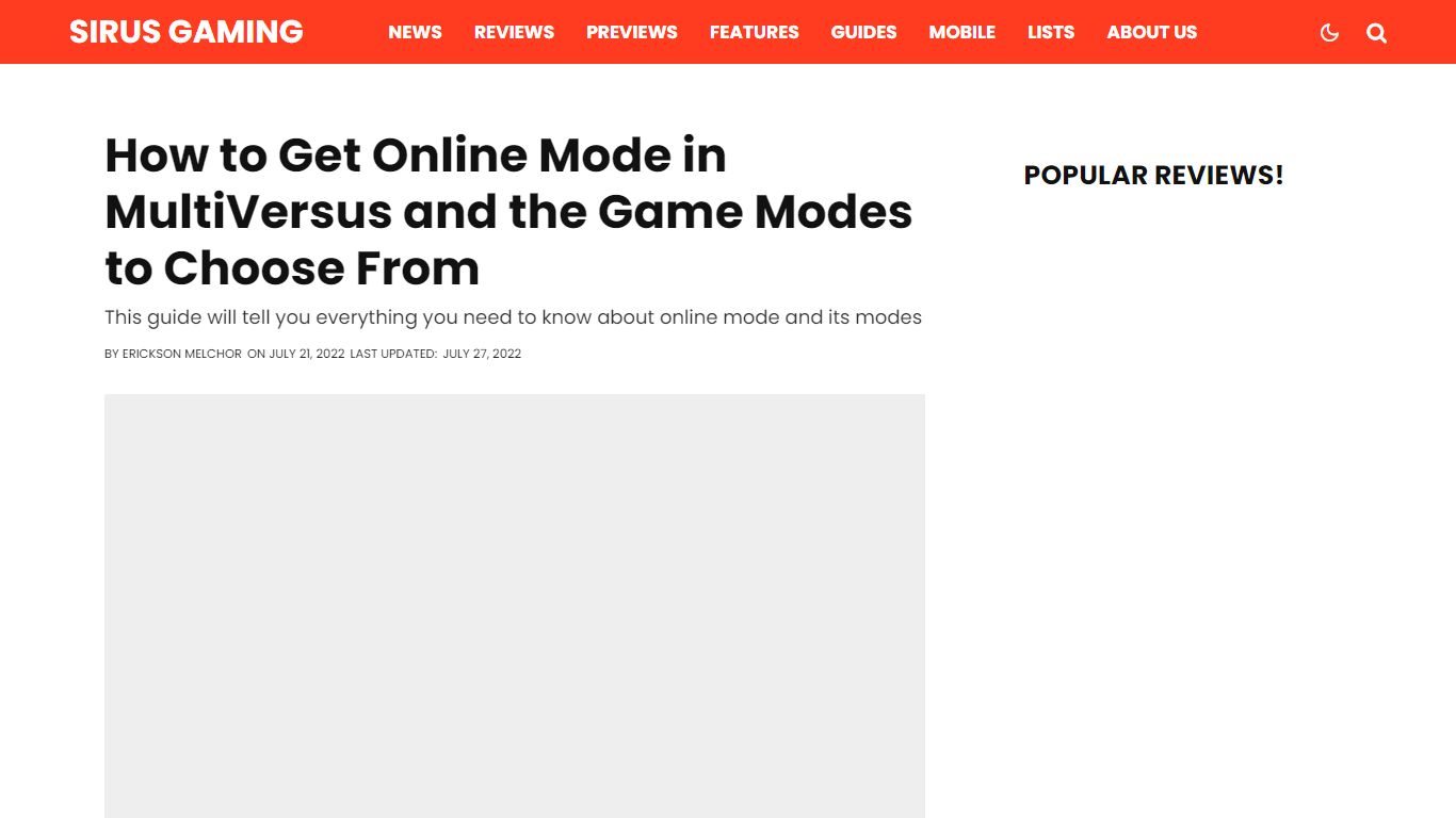 How to Get Online Mode in MultiVersus and the Game Modes to Choose From